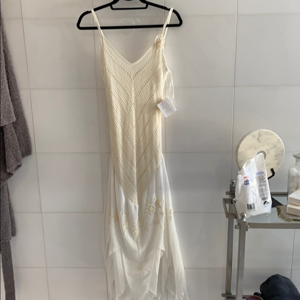Off white dress